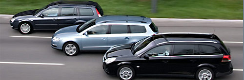 Test comparatif: Ford Mondeo Turnier, Opel Vectra Caravan, VW ...