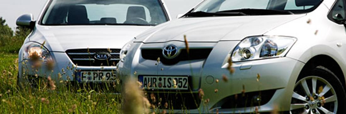 Test comparatif: Kia Cee‘d vs