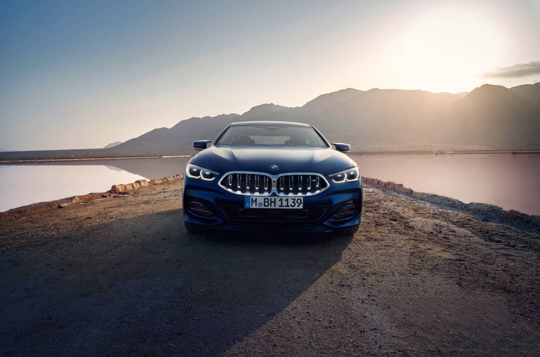 BMW 8 Reeks grille 2022